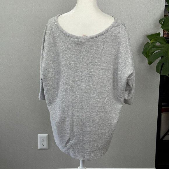 Silence + Noise Grey Oversized Shirt - Picture 3 of 3